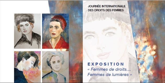 Centre social «U Borgu» : Exposition « Femmes de droits…. Femmes de lumières »