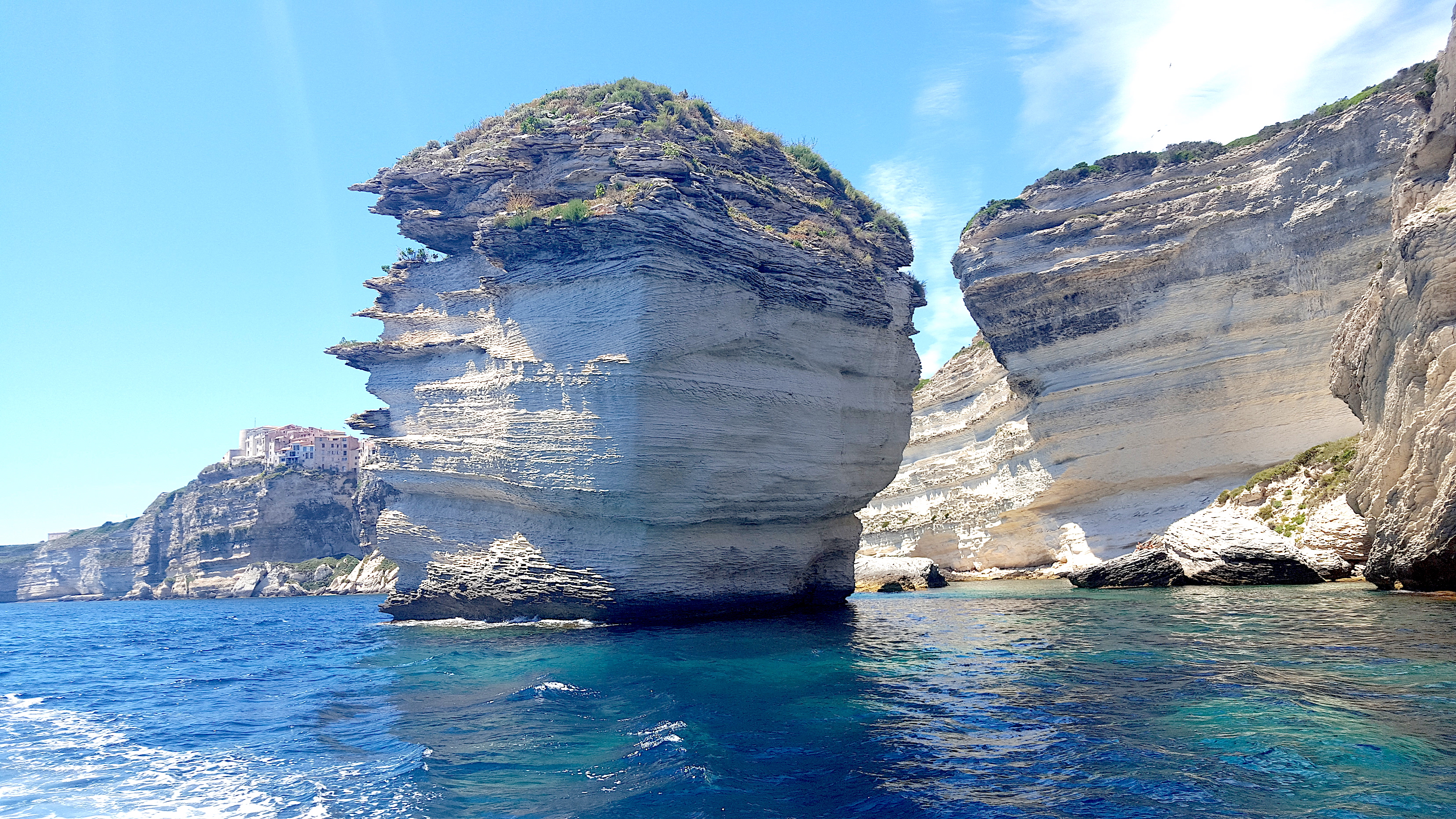 La photo du jour : Les falaises de Bonifacio