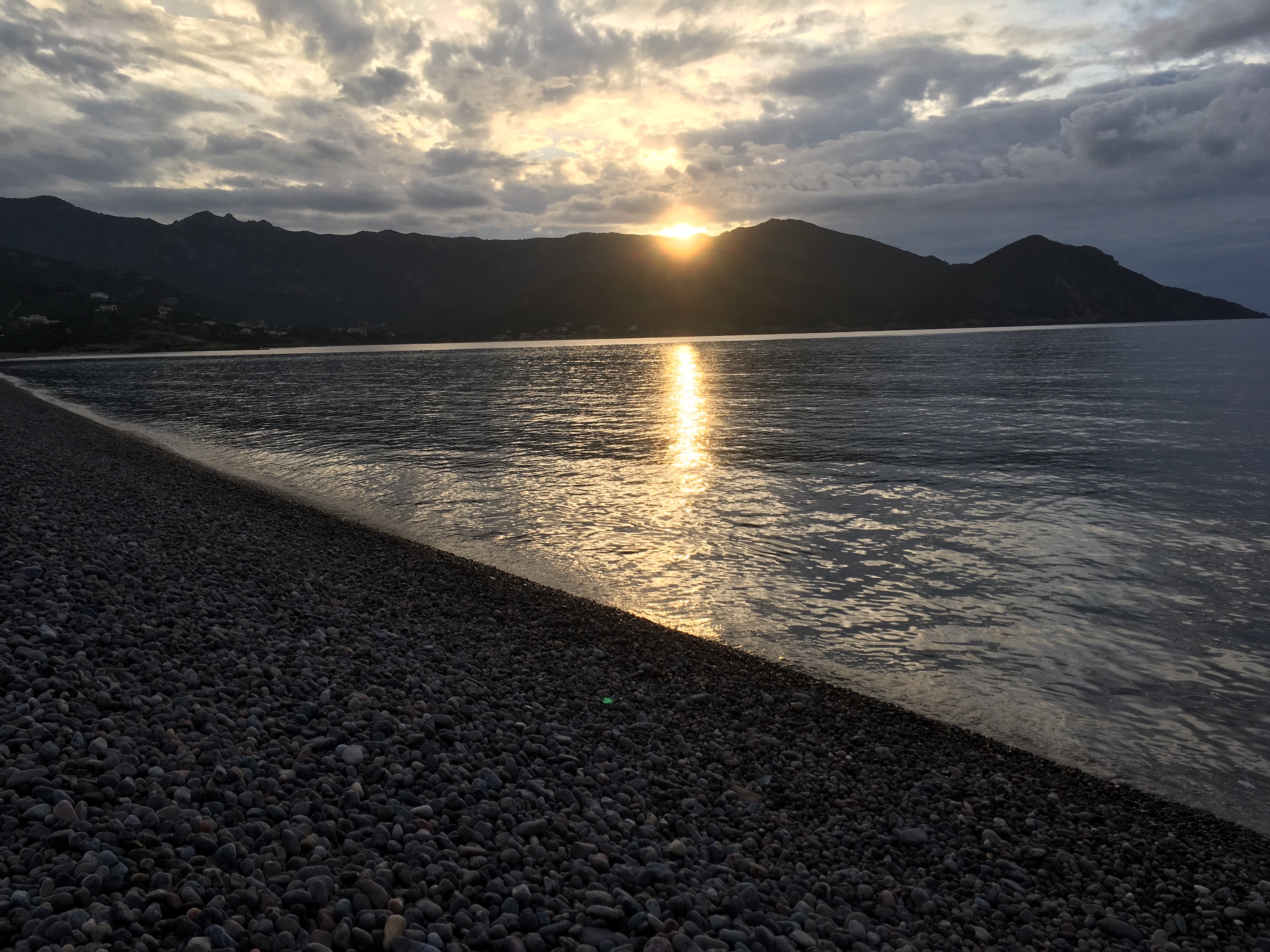 La photo du jour : Coucher de soleil sur le delta du Fango à Galeria 