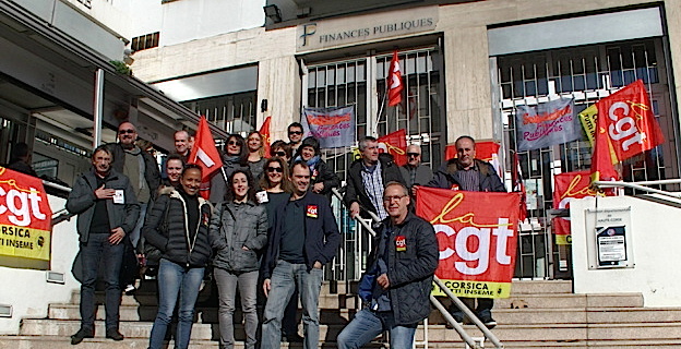 Grève aux Finances Publiques de Bastia ce jeudi 28 mars