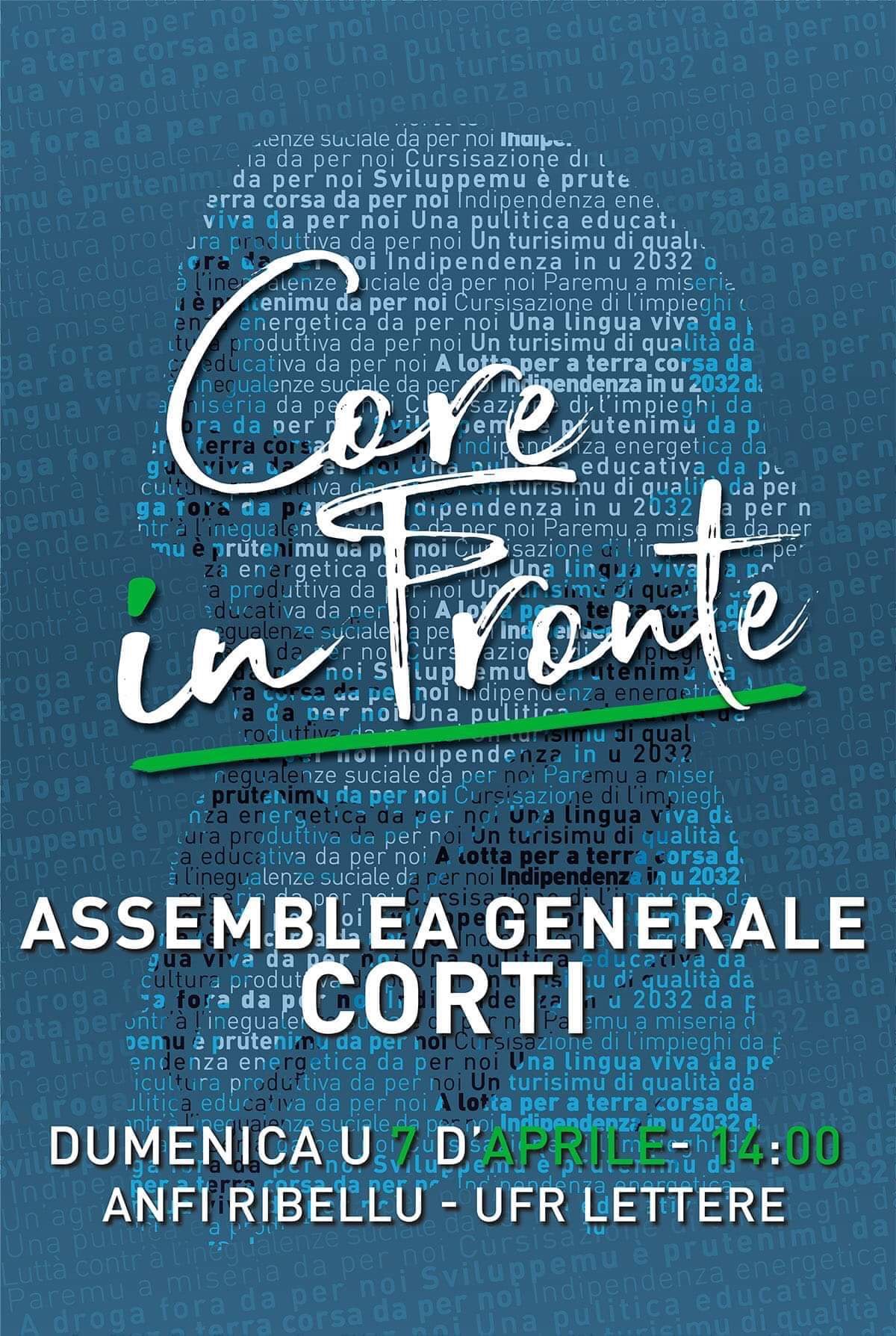 Assemblea Generale di Core in Fronte