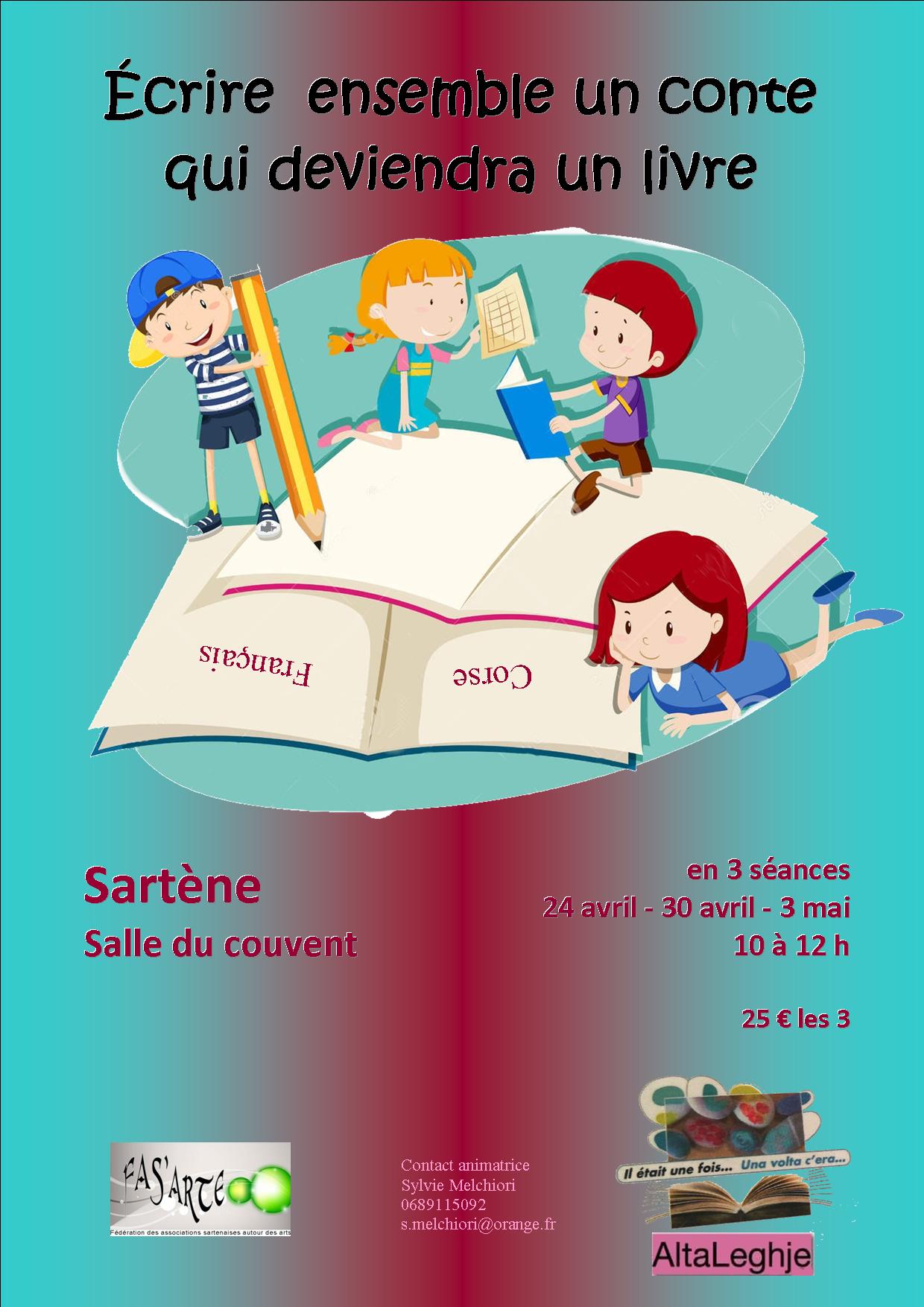 Sartene : Écrire ensemble un conte qui deviendra un livre