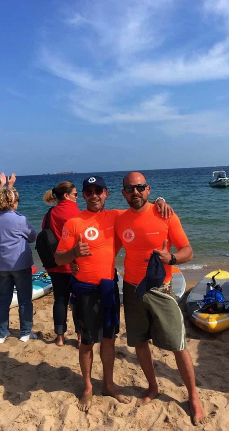 L'exploit des Balanins Arnaud Ledrich et Gilles Ricordel dans la traversée Calvi-Fréjus en stand up paddle !