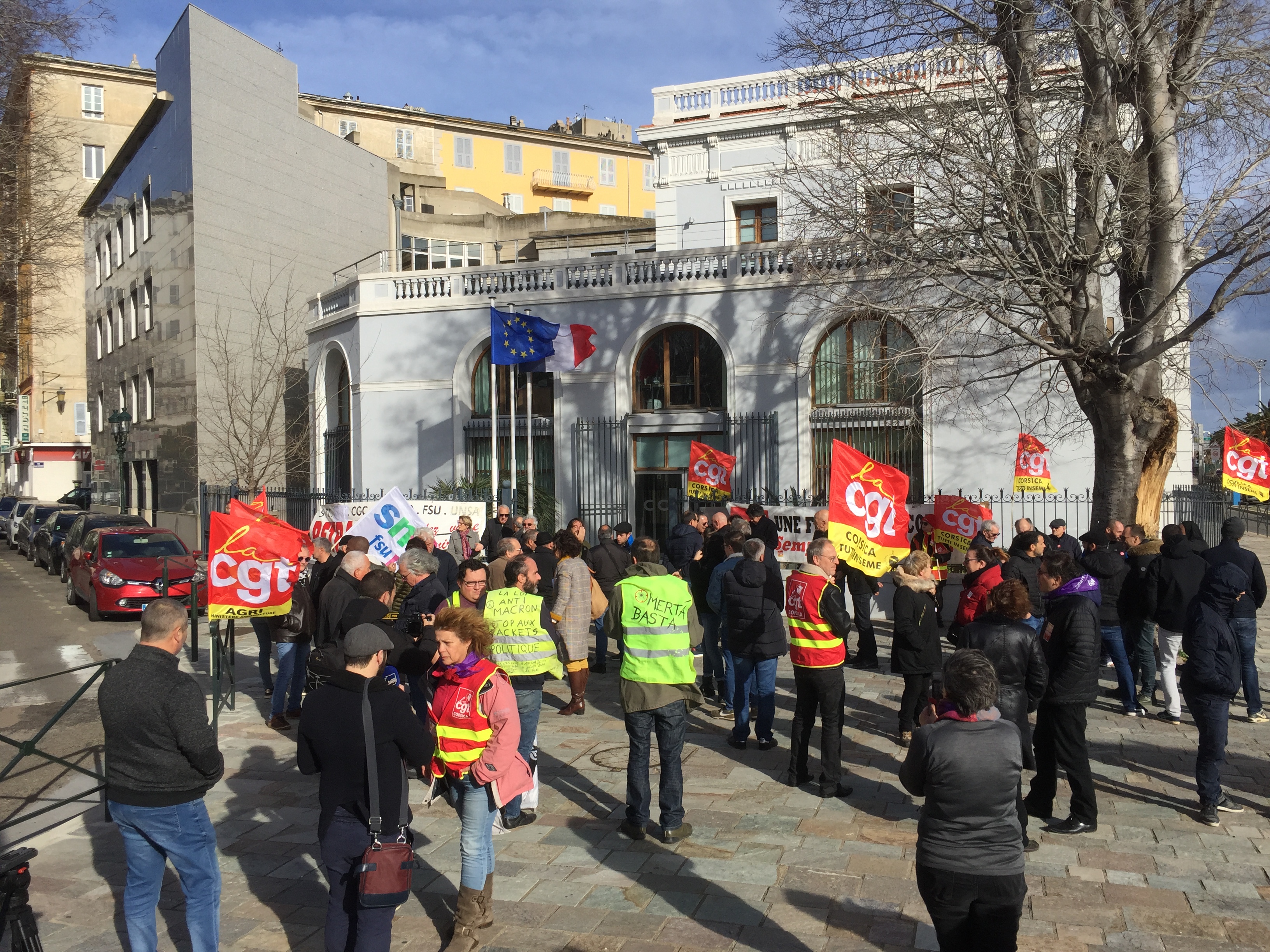 Réforme des retraites : Nouveau rassemblement à Bastia