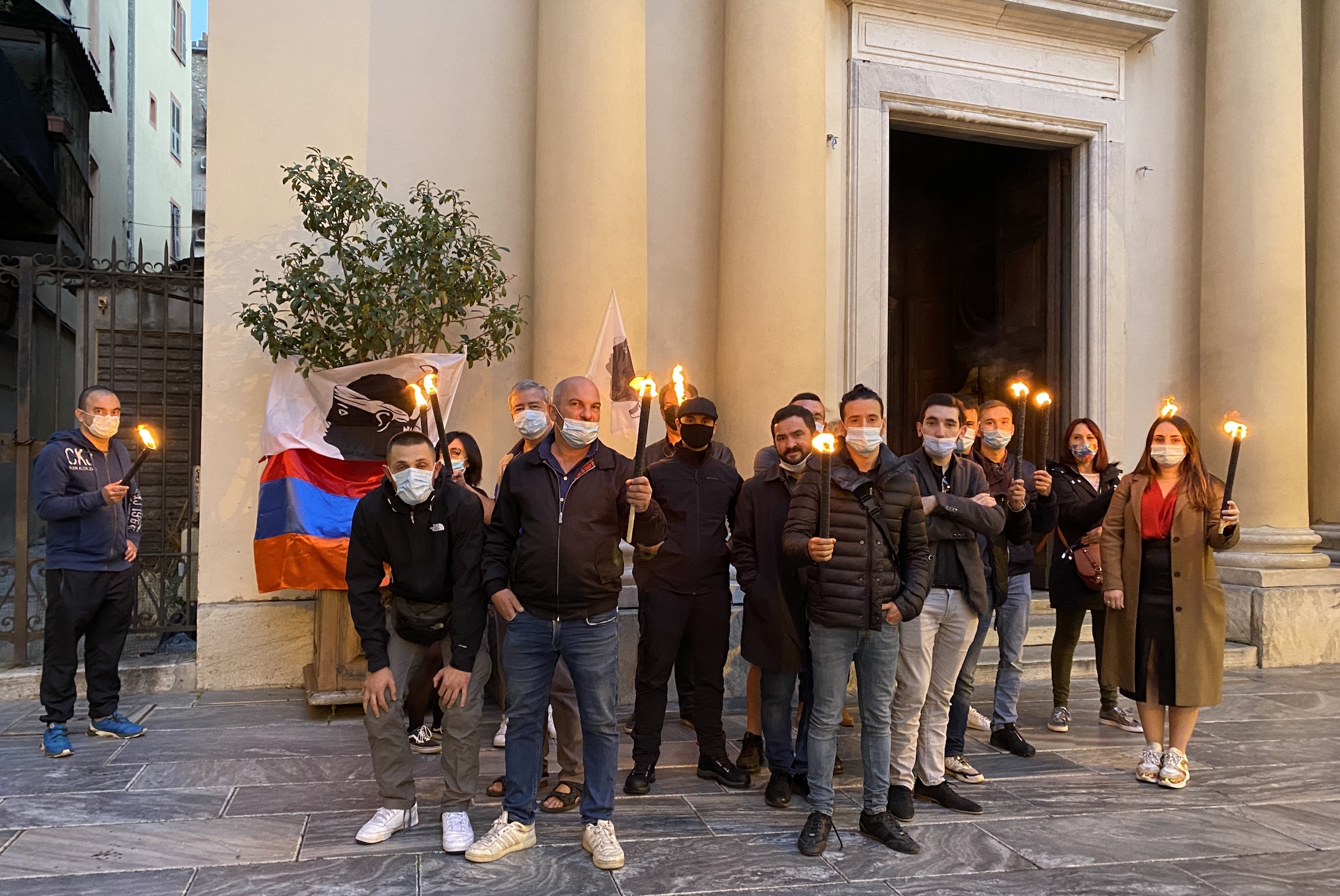 Bastia : hommage aux victimes de l'attentat de Nice