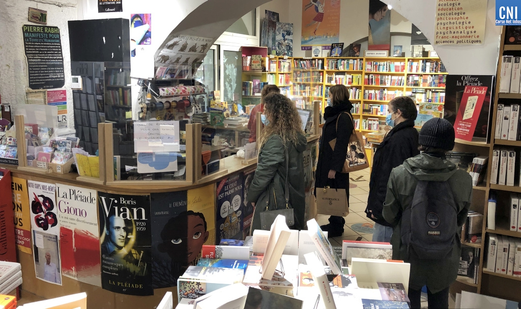 La librairie "La Marge" à Ajaccio. Photo Michel Luccioni