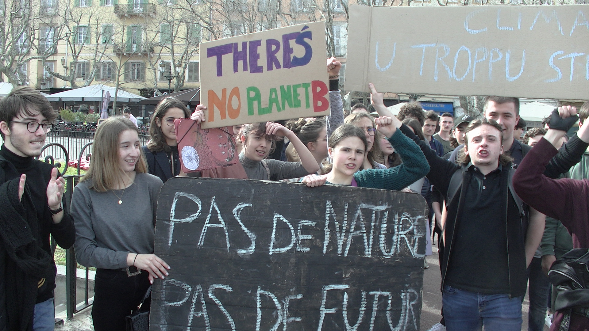 Image archives CNI, manifestation du 15 mars 2019 à Bastia