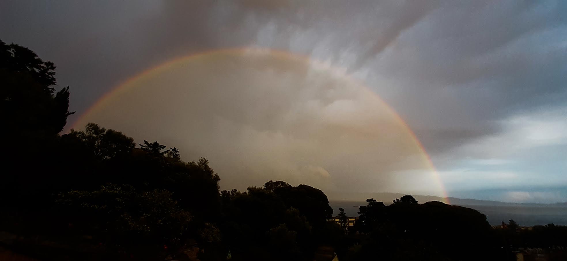 Arc-en-ciel aux Sanguinaires (Pascal Le Dervouet)