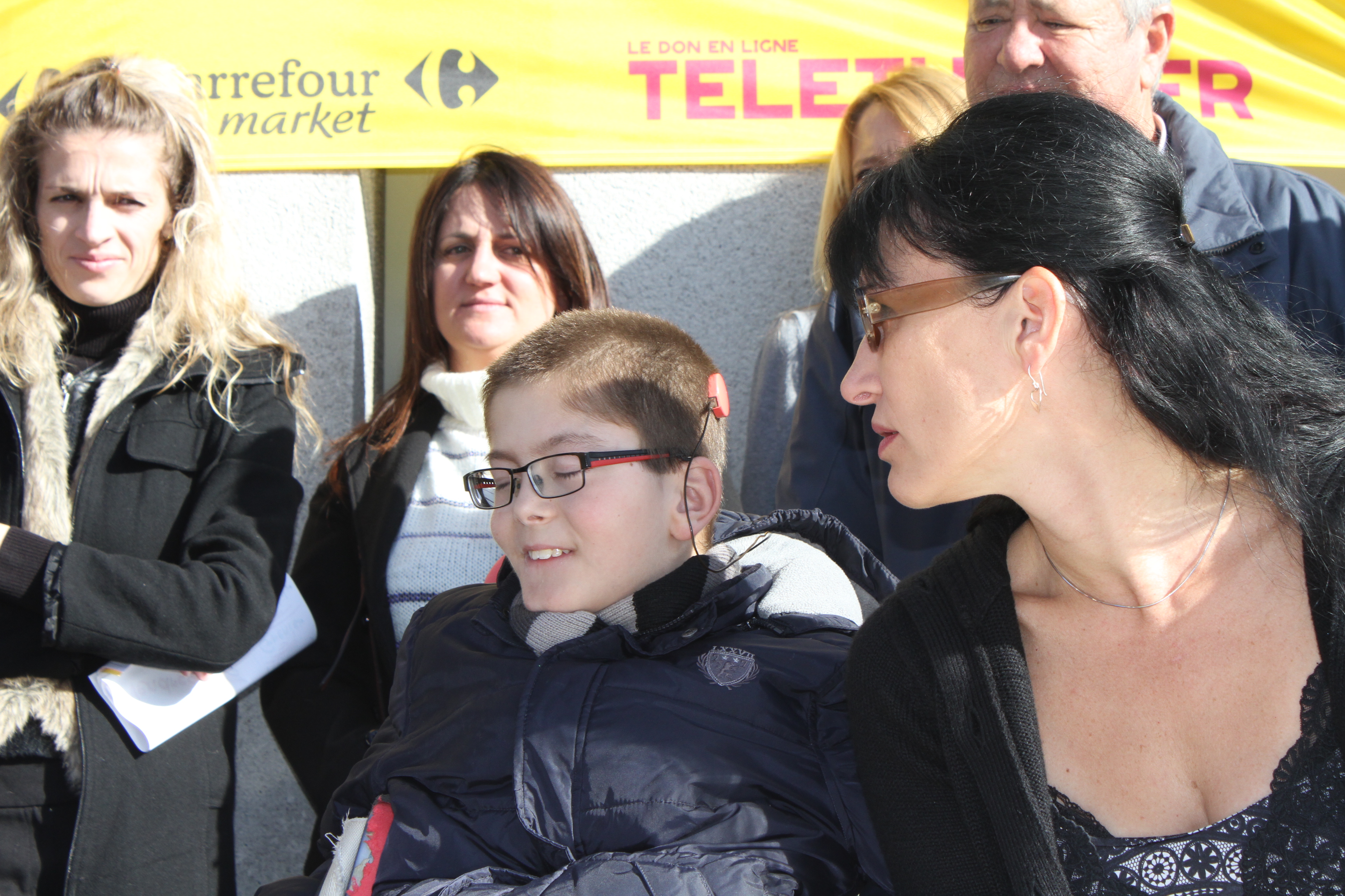 antoine Giammattei, 12 ans, parrain du Téléthon de Sarrola