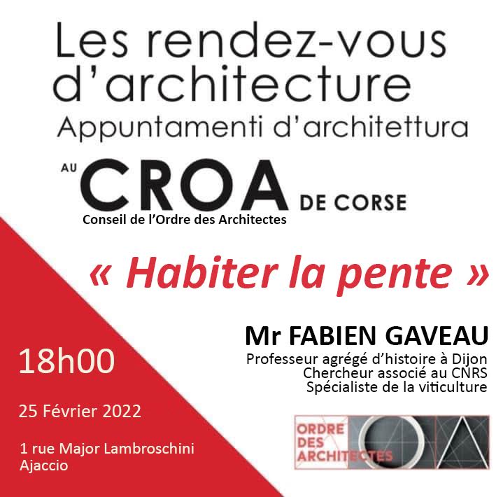 Ajaccio : "Les Rendez-vous d’architecture"