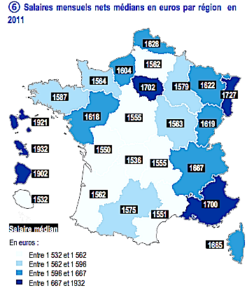 Salaires dans les collectivités territoriales : La Corse après l'Alsace, l'Ile-de-France et la Provence-Côte d'Azur…