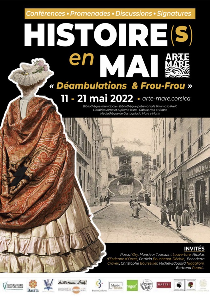 Bastia : Festival du livre d’histoire, Histoire(s) en Mai revient du 11 au 21 mai