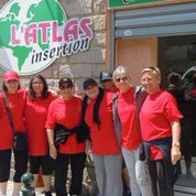 Les femmes de l’association Atlas au "Corsica tri’giru" à Porticcio