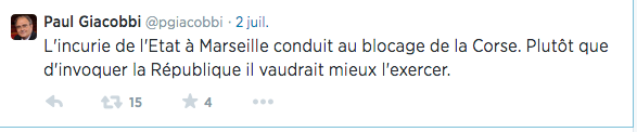 L'annulation du voyage de Marilyse Lebranchu et l'humeur de Paul Giacobbi…