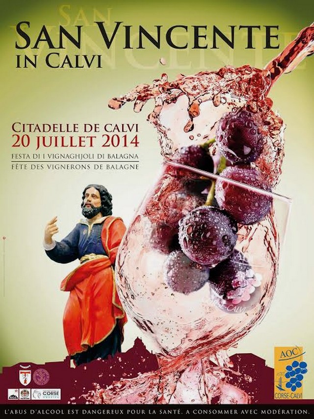 San Vincente fêté le 20 juillet dans la citadelle de Calvi