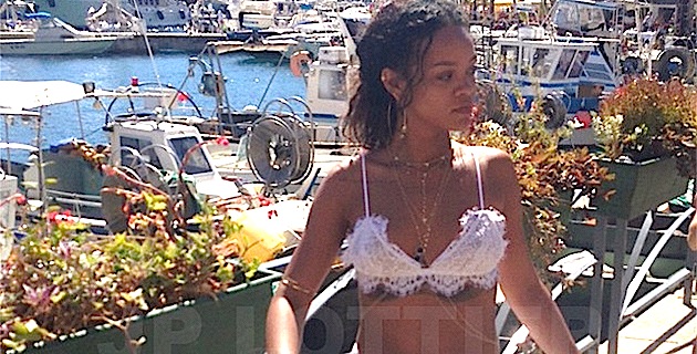 Rihanna fait sensation à Calvi