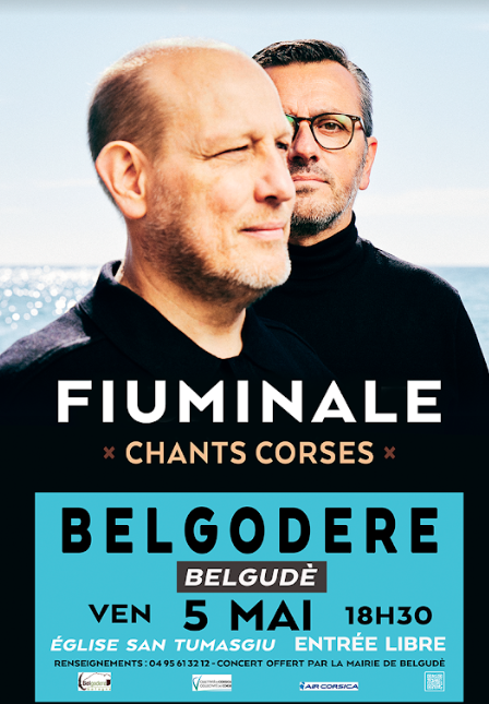 Belgodere : concert du groupe Fiuminale ce 5 mai