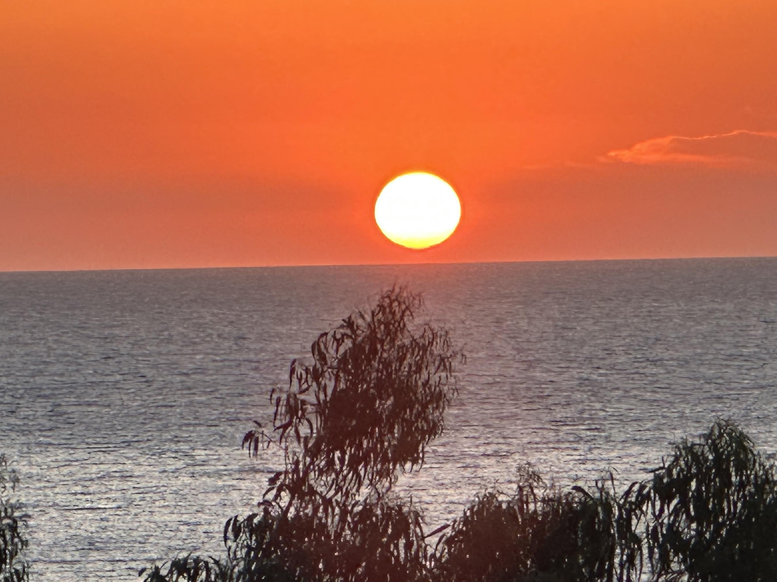 Coucher de soleil à Bodri (Josée Manfredi)