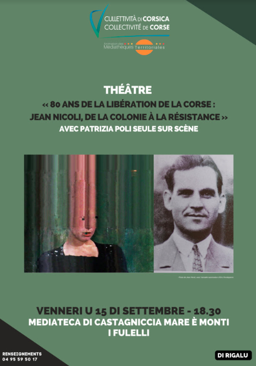 Theatre : La médiathèque de Folelli célèbre la Résistance