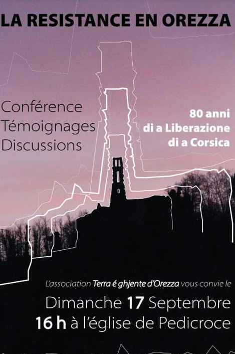 80 ans de la Libération de la Corse : une journée de célébrations à Piedicroce