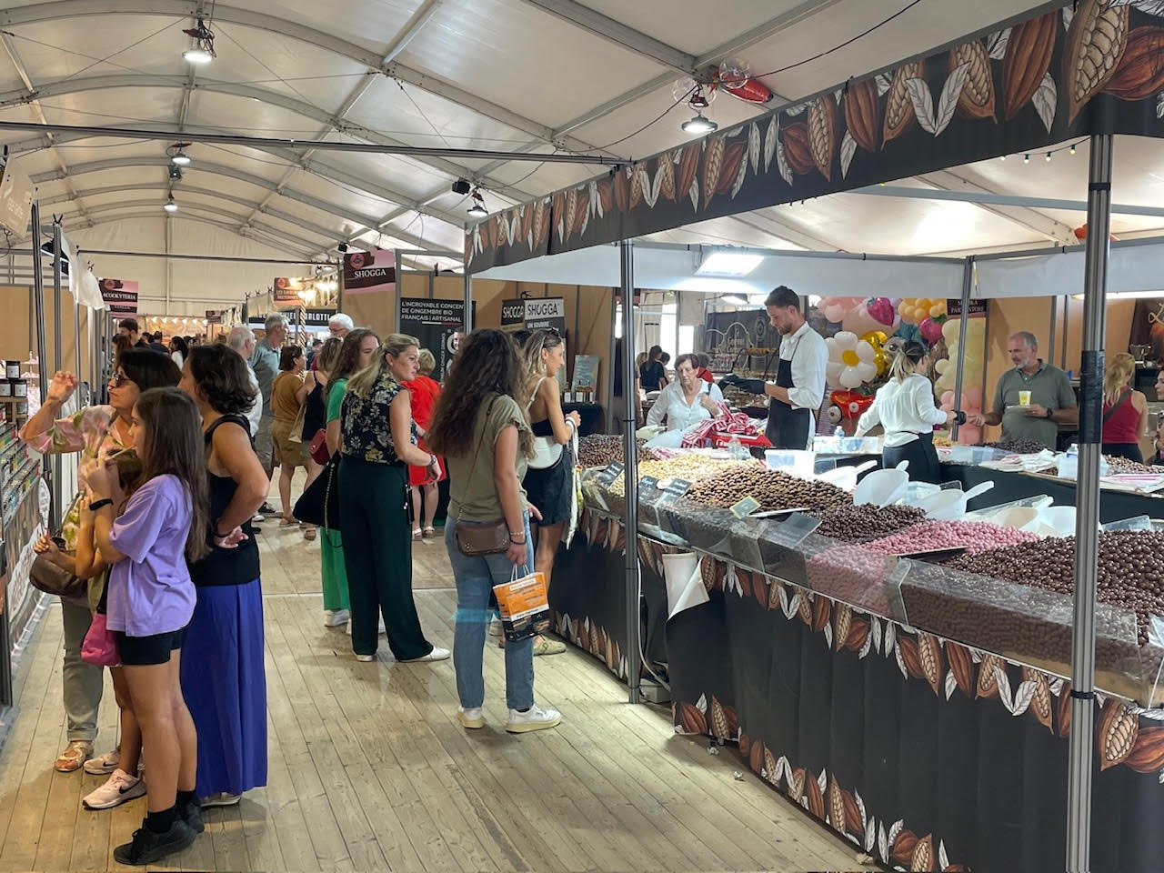Salon du chocolat de Bastia : le plein de visiteurs malgré la chaleur