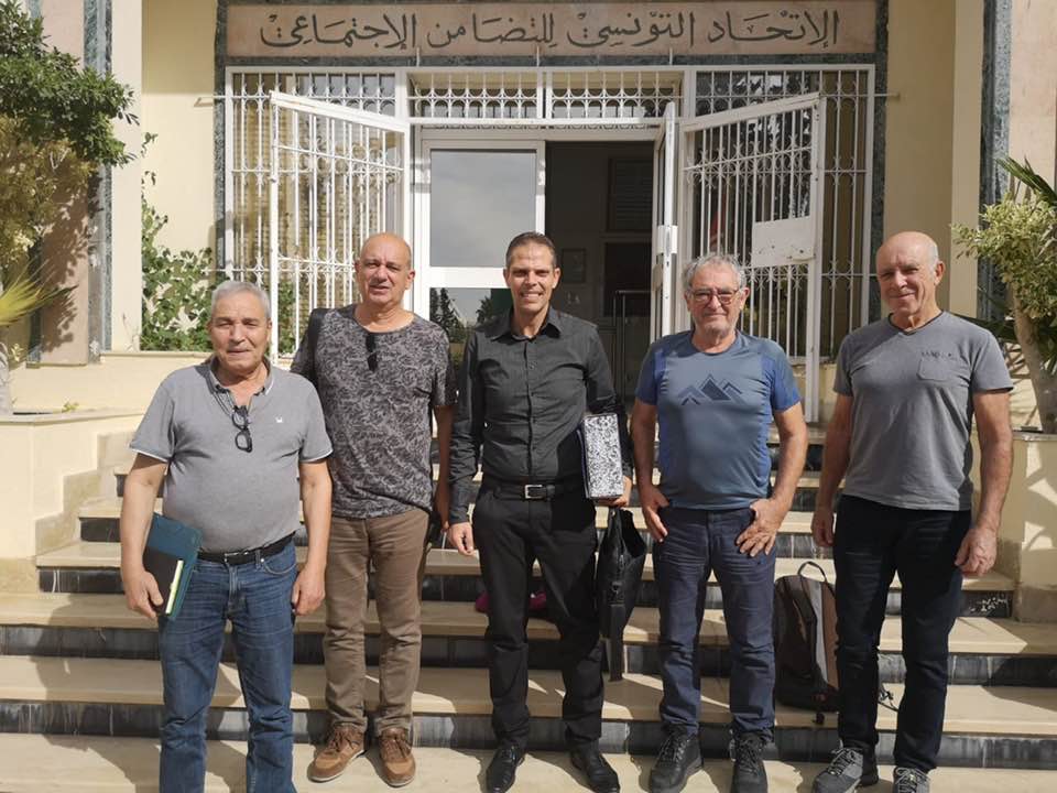 La delegation à Tunis
