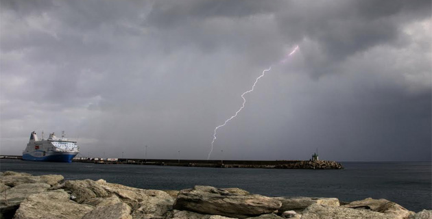 Bastia : Violents orages sur la ville