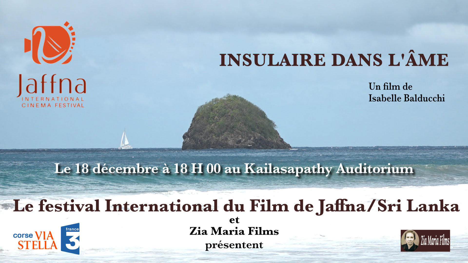 "Insulaire dans l'âme" de Isabelle Balducchi au Festival de Jaffna au Sri Lanka