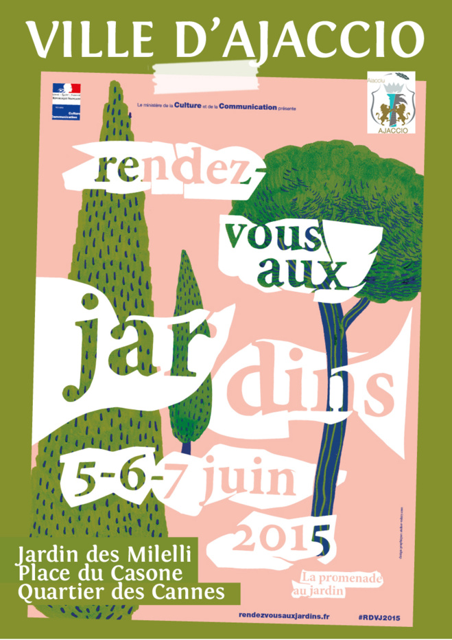 "Rendez-vous aux jardins" à Ajaccio une 13ème édition sur le thème de la promenade au jardin