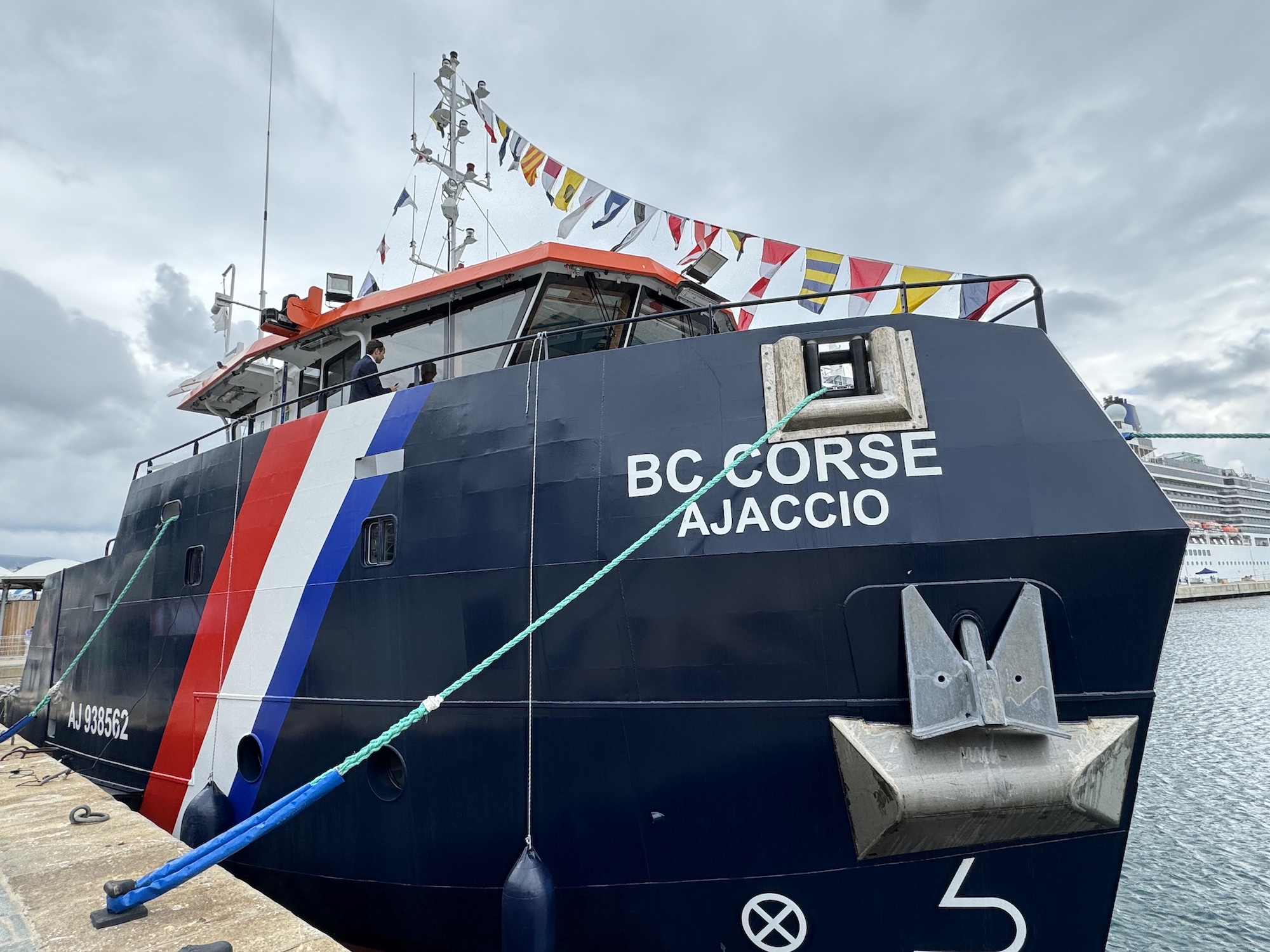 Le BC Corse a rejoint l'armement des Phares et Balises à Ajaccio fin 2023