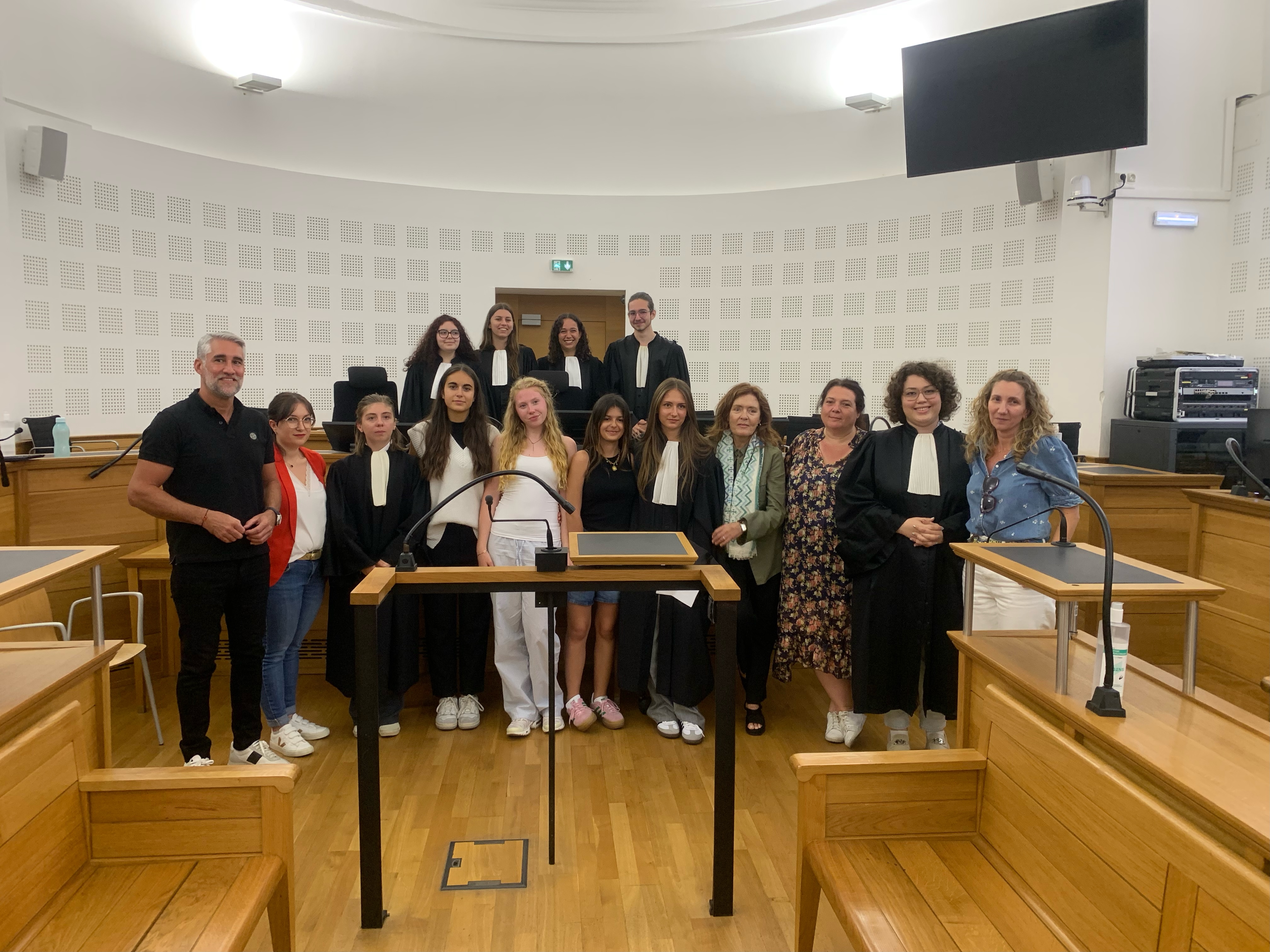 Les lycéens de Porto-Vecchio rejouent un procès au Tribunal d’Ajaccio