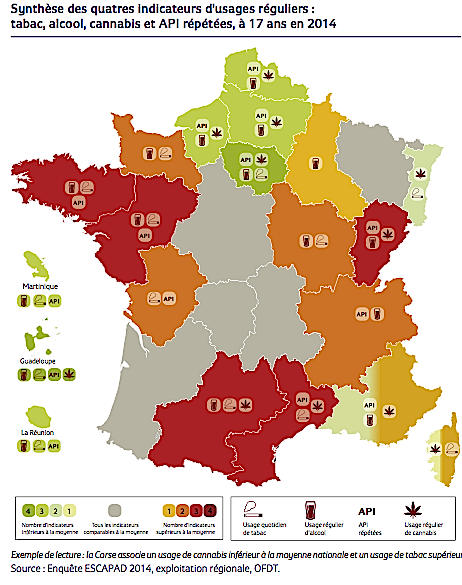 Les drogues à 17 ans : Les chiffres inquiétants du tabagisme en Corse