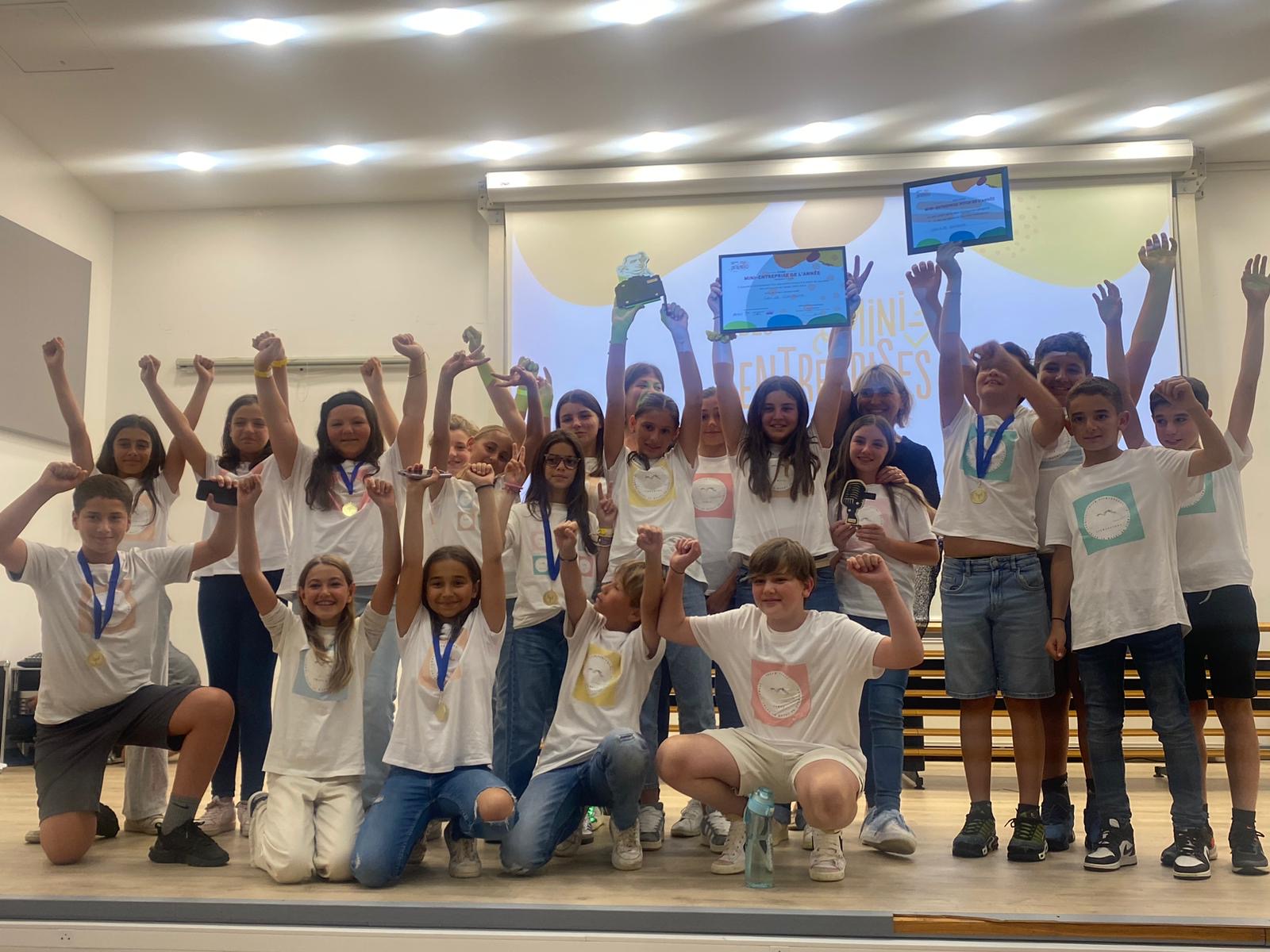 Propriano : les élèves de Jean-Nicoli triomphent au festival des Mini-Entreprises de Corte
