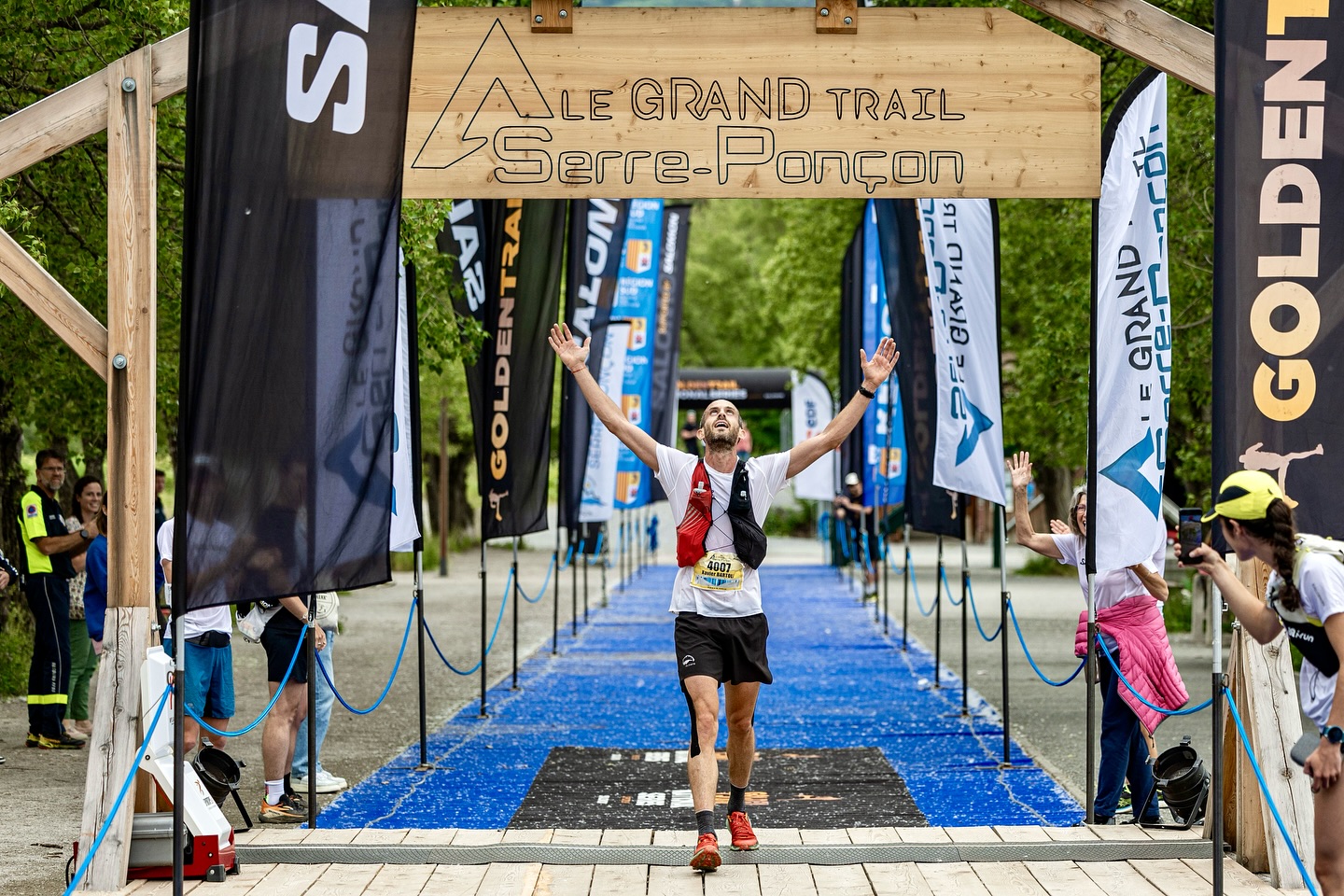 Xavier Bartoli a remporté le Grand Trail de Serre-Ponçon (crédit photo : Mickaël Mussard)