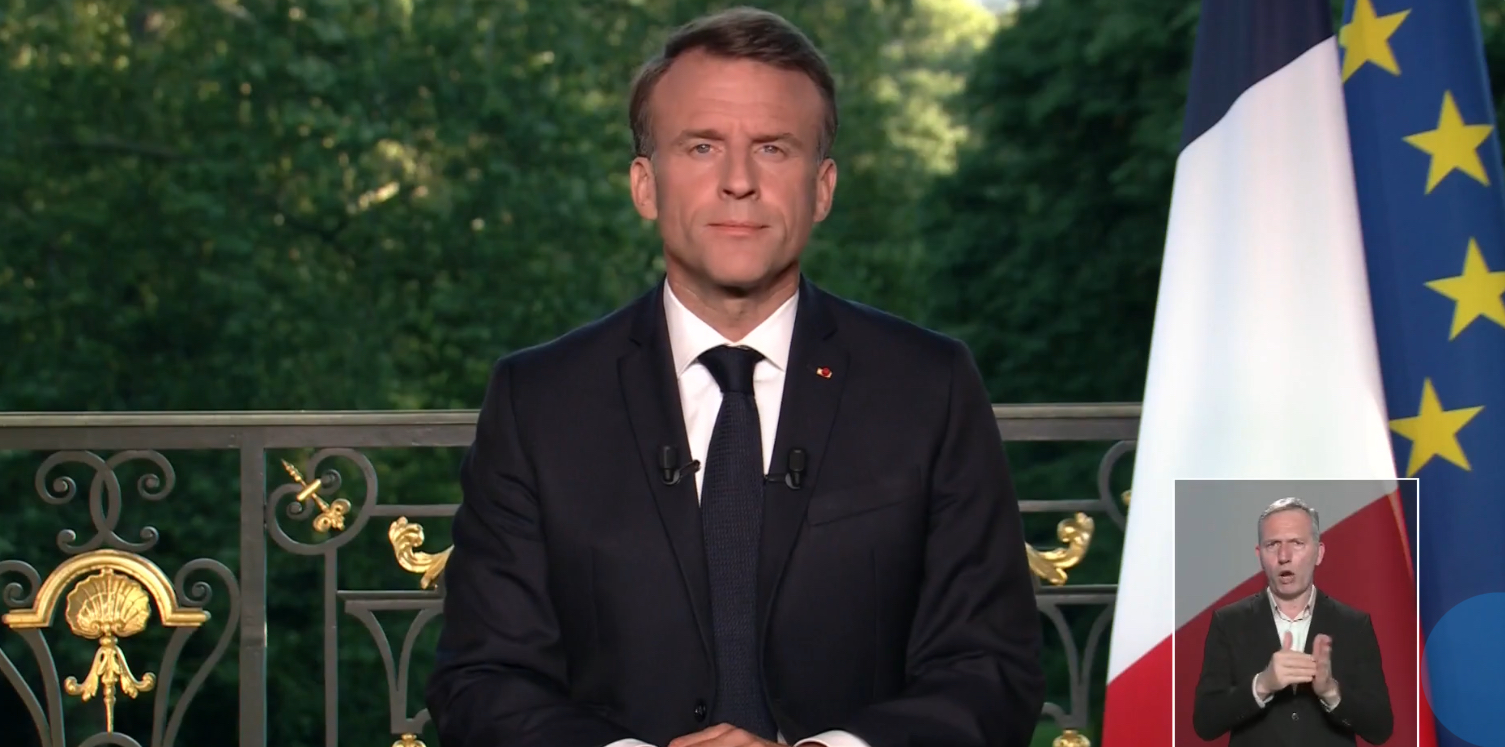 Macron dissout l'Assemblée nationale, législatives les 30 juin et 7 juillet