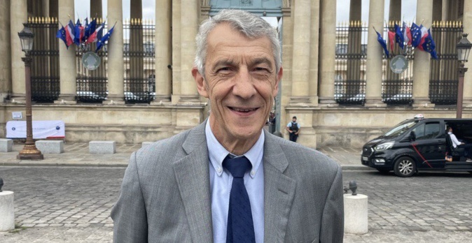 Michel Castellani, député nationaliste de la première circonscription de Haute-Corse et membre du groupe LIOT.