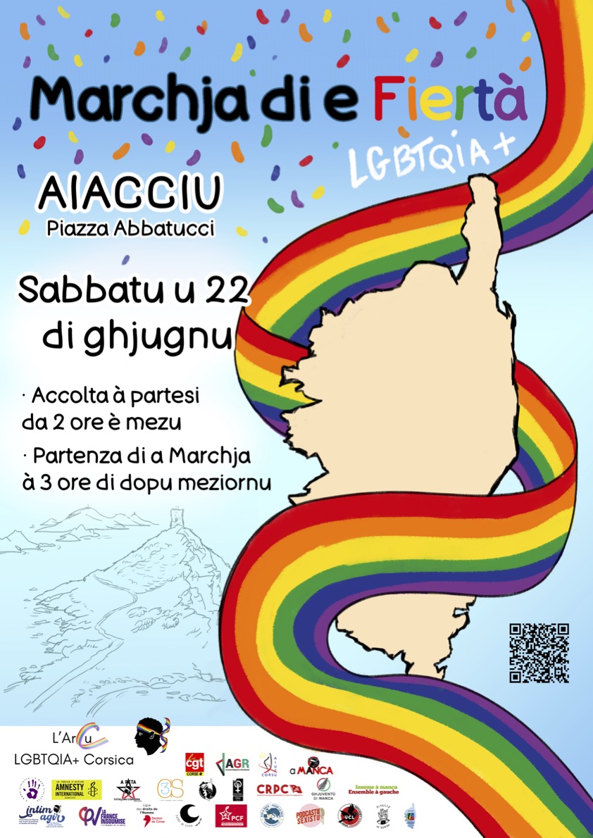 À Ajaccio, une seconde Marche des fiertés pour « défendre les droits » des LGBT