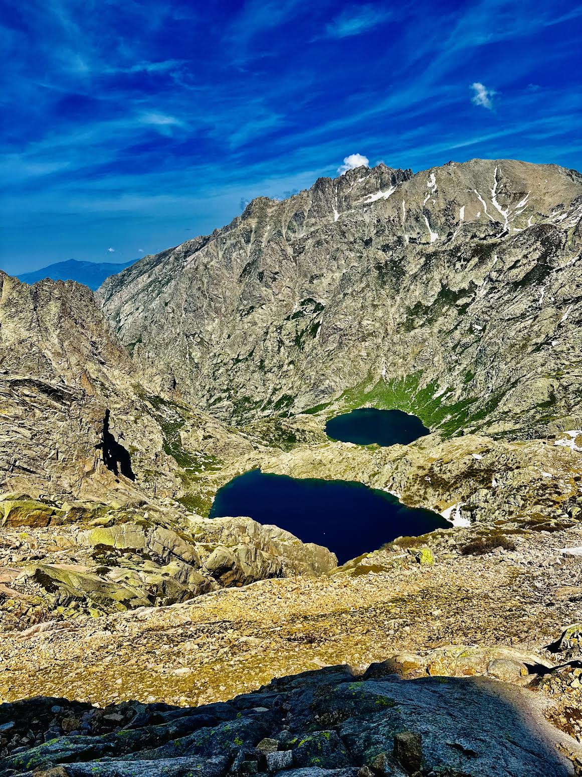 La photo du jour : Melu et Capitellu vus de Bocca alle porte 