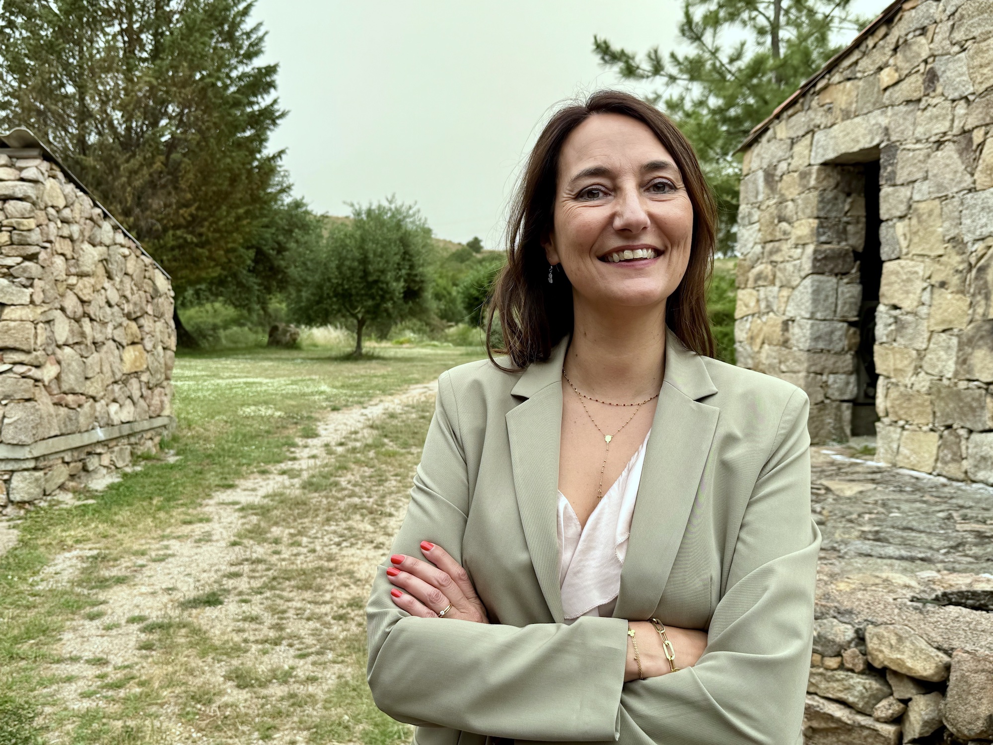 Emmanuelle Dominici est la candidate de Core in Fronte dans la 1ère circonscription de Corse-du-Sud.