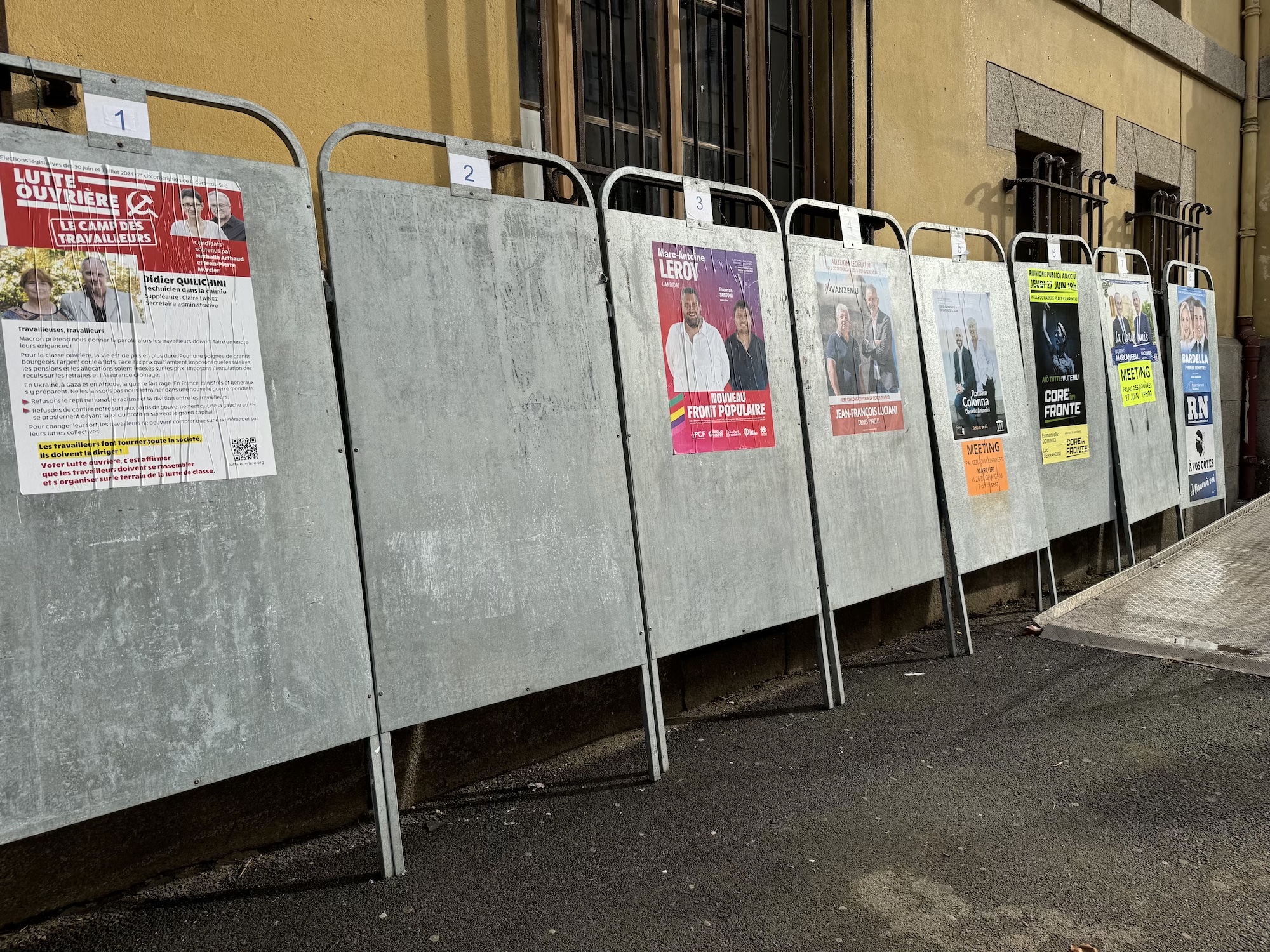 Législatives. Dans la 1ère circonscription de Corse-du-Sud, 8 candidats pour un fauteuil