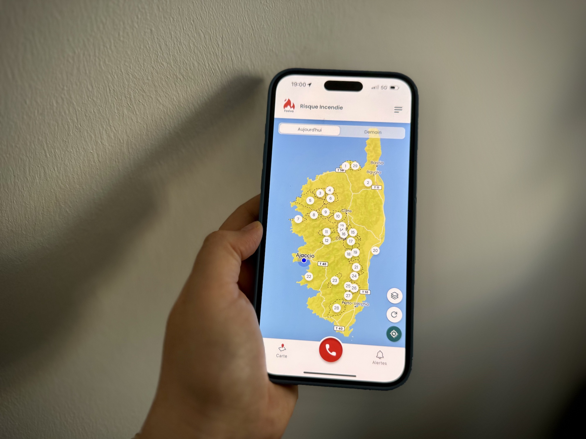 FOSIVA, l'application qui met la prévention contre les risques naturels en Corse à portée de main