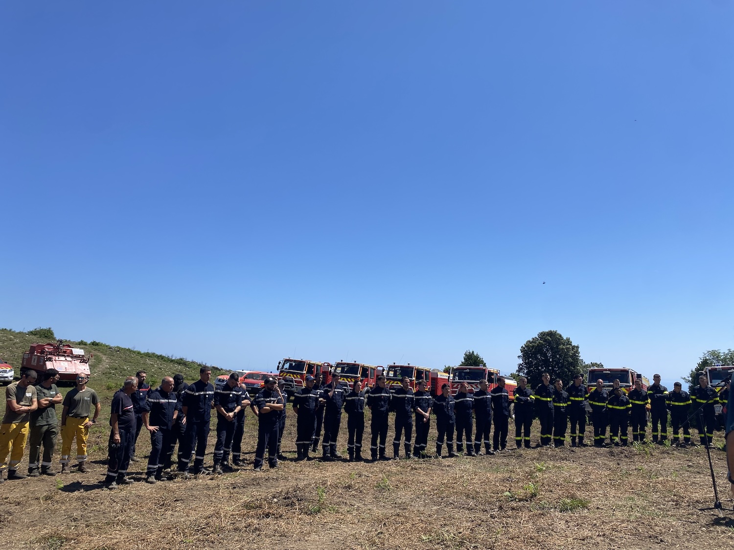 sapeurs-pompiers, sapeurs-sauveteurs, gendarmerie, police nationale et forestiers poursuivent leur collaboration, pour accroître leur efficacité sur le territoire, jeudi 11 juillet 2024.