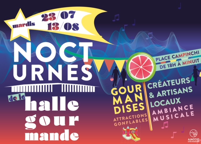 ​Ajaccio : la halle gourmande passe en mode nocturne