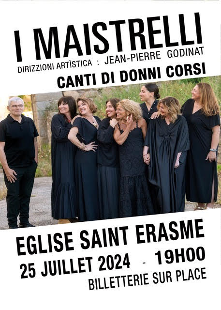 Concert du groupe féminin I Maistrelli à Ajaccio