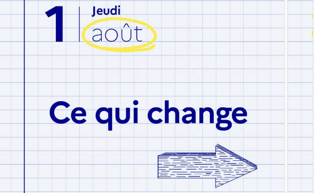 Prix de l’électricité, allocation de rentrée, LEP : ce qui change au 1er août