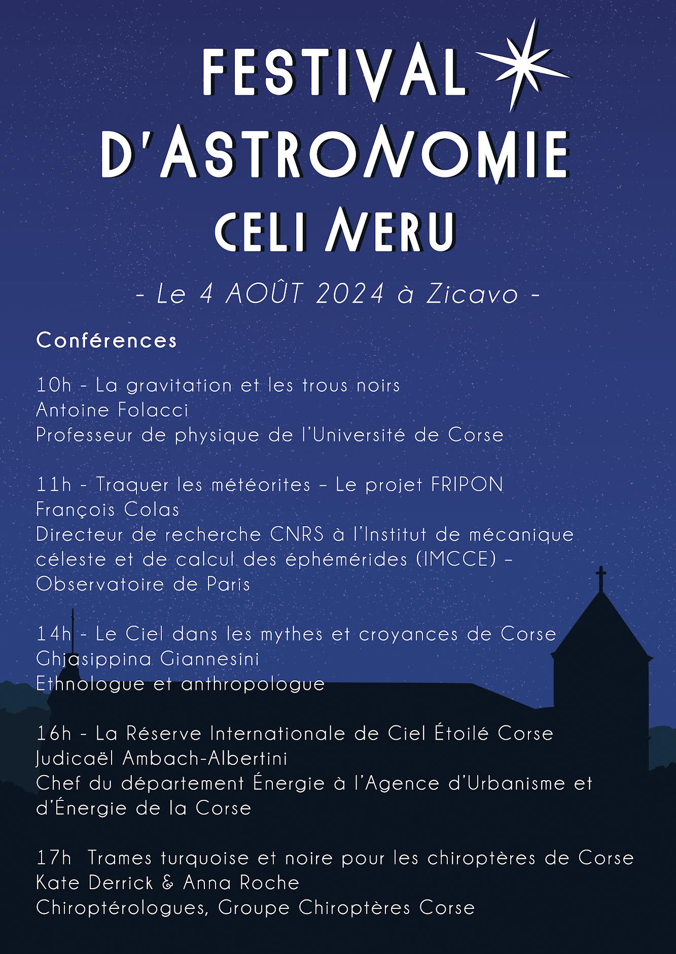 Premier festival d'Astronomie de Corse : un rendez-vous avec les étoiles à Zicavo