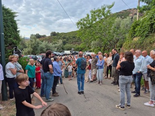 Peri inaugure le sentier poétique Paul Zarzelli 