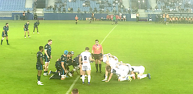 Après Castres, le MHR affrontera Les Harlequins de de Twickenham à Furiani (Archives CNI)