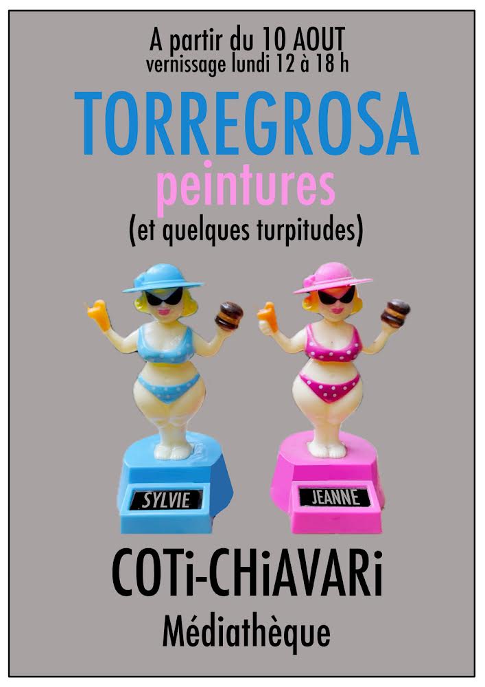 Coti-Chiavari : une expo de Jean Torregrosa à la médiathèque jusqu’au 31 août