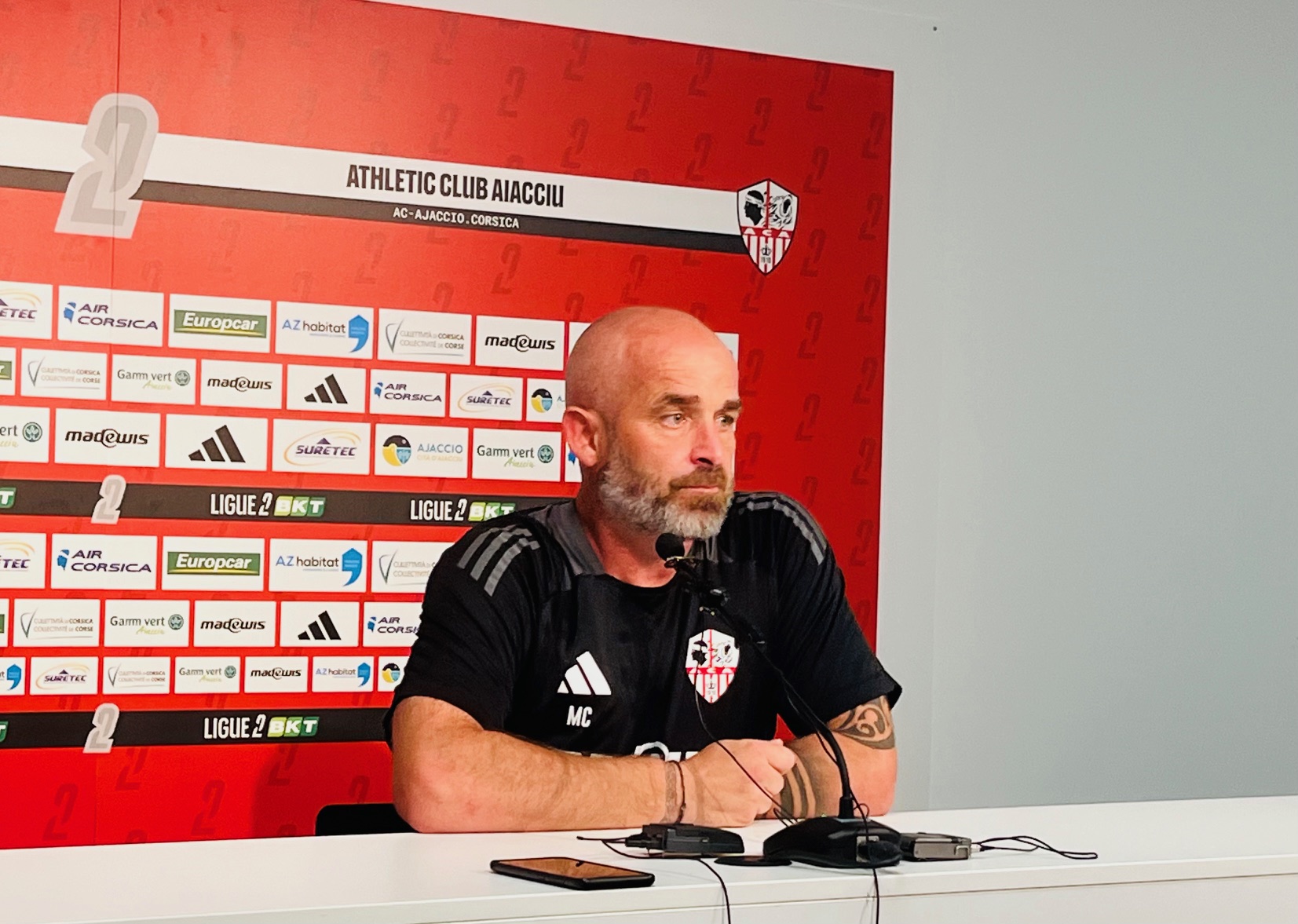 Mathieu Chabert et les Ajacciens sont impatients de débuter le championnat de Ligue 2 ce vendredi face à Rodez.